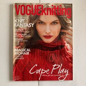 VOGUE Knitting International Knit Patterns Magazine Softcover Early Fall 2011